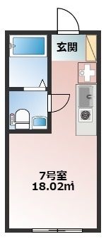 BACE上和田の間取り画像