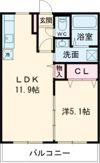 GRANDEUR MANSIONⅠの間取り画像