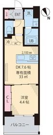 ビイルーム立川の間取り画像