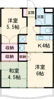 コーポ芭蕉苑の間取り画像