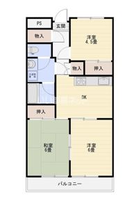 露木ビル第2の間取り画像