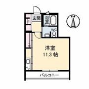 ウィスティリア B棟の間取り画像