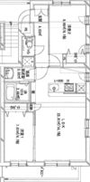 クレールセゾンの間取り画像