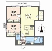 シャーメゾン北山上賀茂の間取り画像