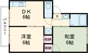 エクセルハイツの間取り画像