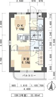 WISH BONE HILLSの間取り画像