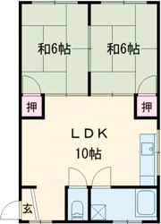 第一森本マンションの間取り画像