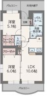ブルーローズの間取り画像