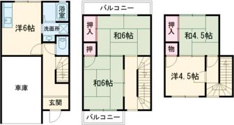 メゾン池尻の間取り画像