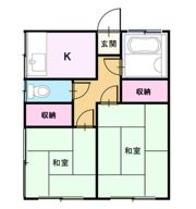 杉山アパートの間取り画像