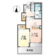 グローリィ・ヒルズ Mの間取り画像
