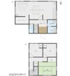 亀川戸建の間取り画像