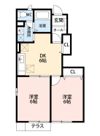 クラールB棟の間取り画像