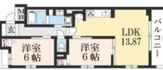 CASA御所北の間取り画像