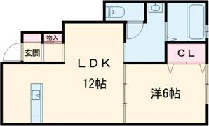 モンヴィラージュ鳥栖の間取り画像