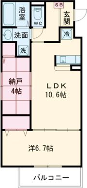 サンジコート東姫路の間取り画像