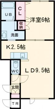 Verano旭橋の間取り画像