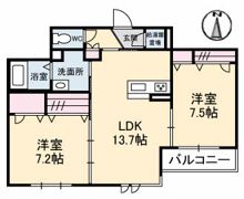 セントリビエの間取り画像