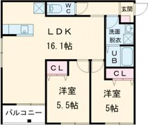プライム神戸垂水の間取り画像