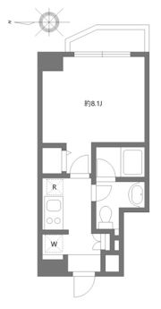 リュクス東金町の間取り画像