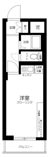 ヴェラハイツ鶴見の間取り画像