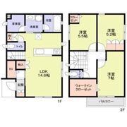 (仮称)立川市富士見町4丁目戸建B棟の間取り画像