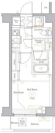 DIPS南六郷2の間取り画像