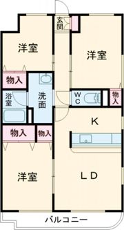 グローバル錦パークⅠの間取り画像