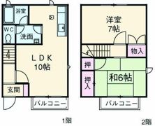ブルーベリーヒルズFの間取り画像