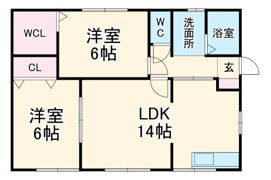 ミヤギハイツの間取り画像