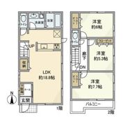 中町戸建の間取り画像