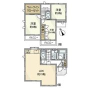 陽光台戸建の間取り画像