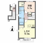 ソワサントゥディザン西口の間取り画像