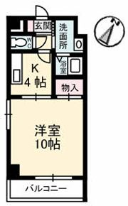 クリエイティブハイツ池田の間取り画像