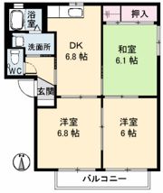 ファミールM II棟の間取り画像