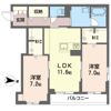 リックス エクラージュの間取り画像