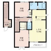 シーズンコートAの間取り画像