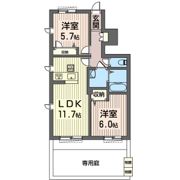 アキューズの間取り画像