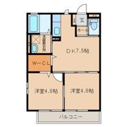 メゾンティアラⅠの間取り画像
