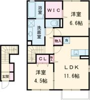 ラフィーネの間取り画像
