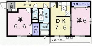 ベル エトワールの間取り画像