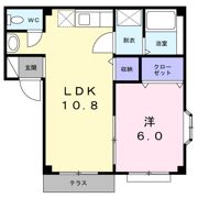 ヴェルドール大樹Ⅰの間取り画像