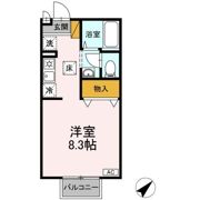 クレストAの間取り画像