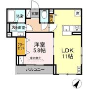 イヴレーア中町の間取り画像