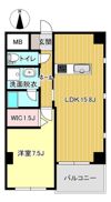 プレシエKAWASAKIの間取り画像