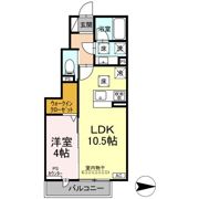 Cozy spaceの間取り画像