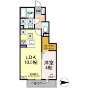 Cozy spaceの間取り画像