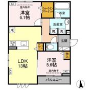 メラクラッツの間取り画像