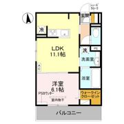 GRAMM竹田 B棟の間取り画像