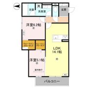 ラヴィエール南茨木Ⅰの間取り画像